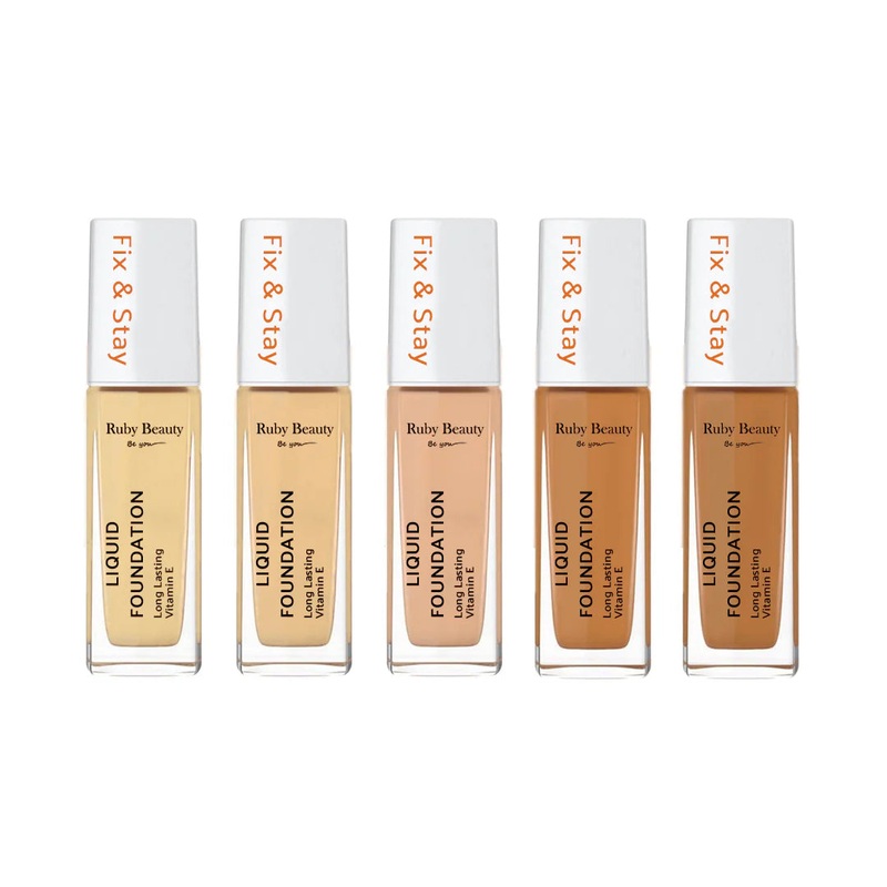 Ruby Beauty Fix & Stay Liquid Foundation RB-3028 1