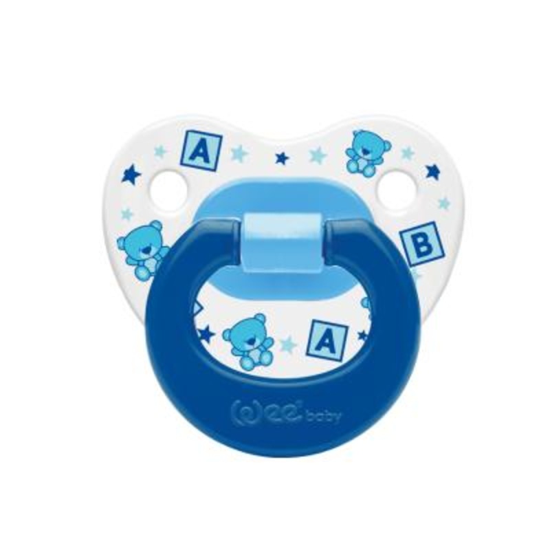 Wee Baby Orthodontic 18+ Month Pacifier – BPA-Free, Soothes Sensitive Gums, Promotes Healthy Oral Development