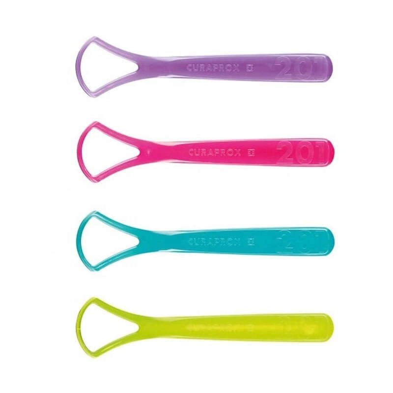 Curaprox CTC 201 Gentle Tongue Cleaner for Fresh Breath – Oral Hygiene Solution