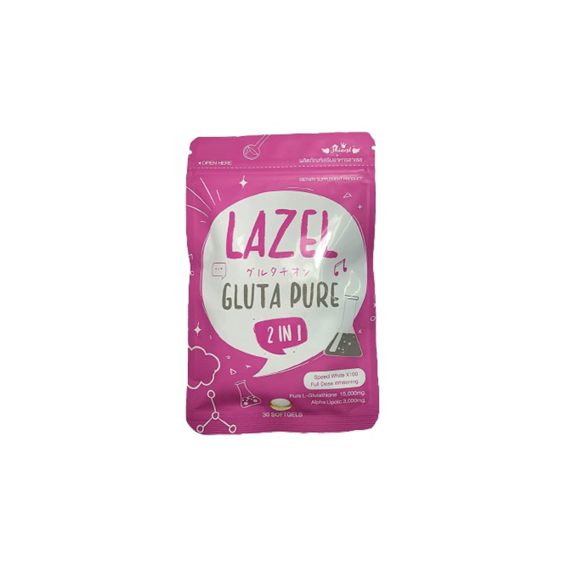 Lazel Gluta Pure 2 In 1 30 Softgel