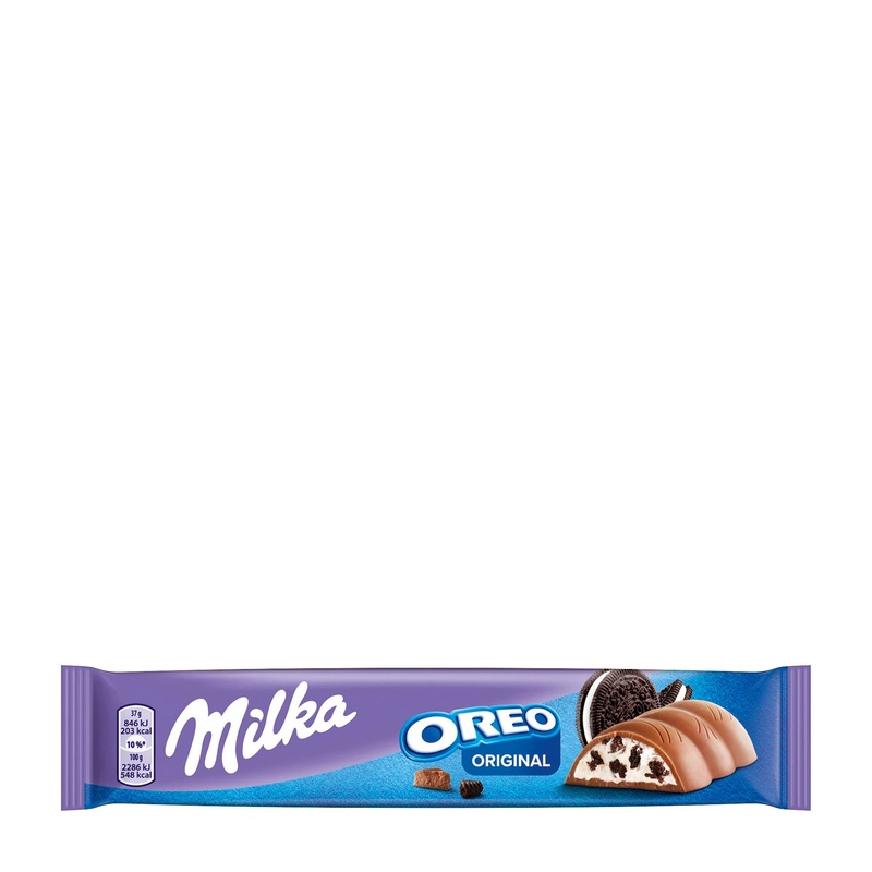Milka Oreo Original milk chocolate bar, 37 g