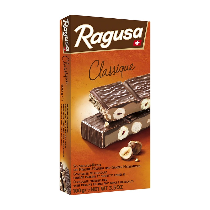 Ragusa Classique chocolate bar, 100 g