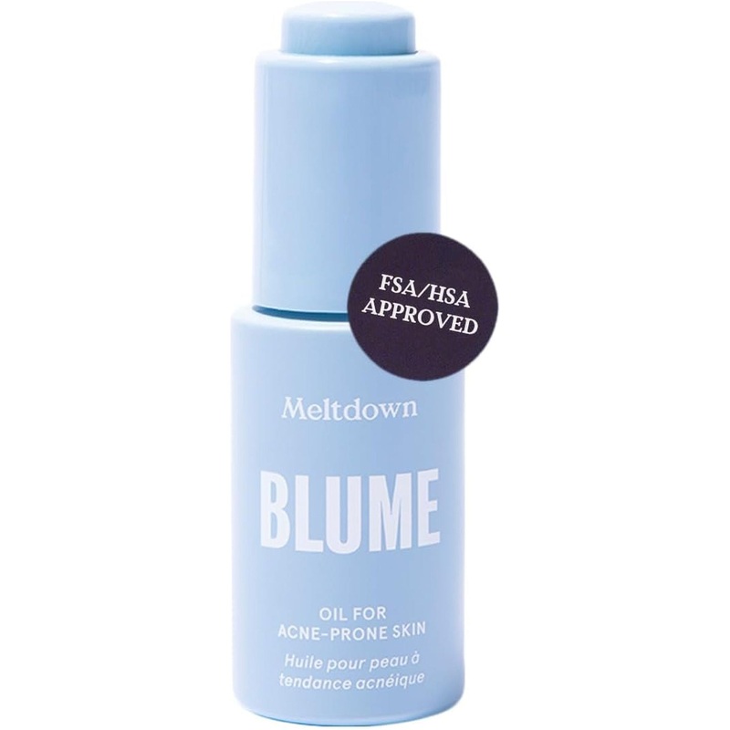 Blume Meltdown Oil for Acne-Prone Skin  15ml | Fast-Acting Blemish Treatment with Blue Tansy & Rosehip Oil