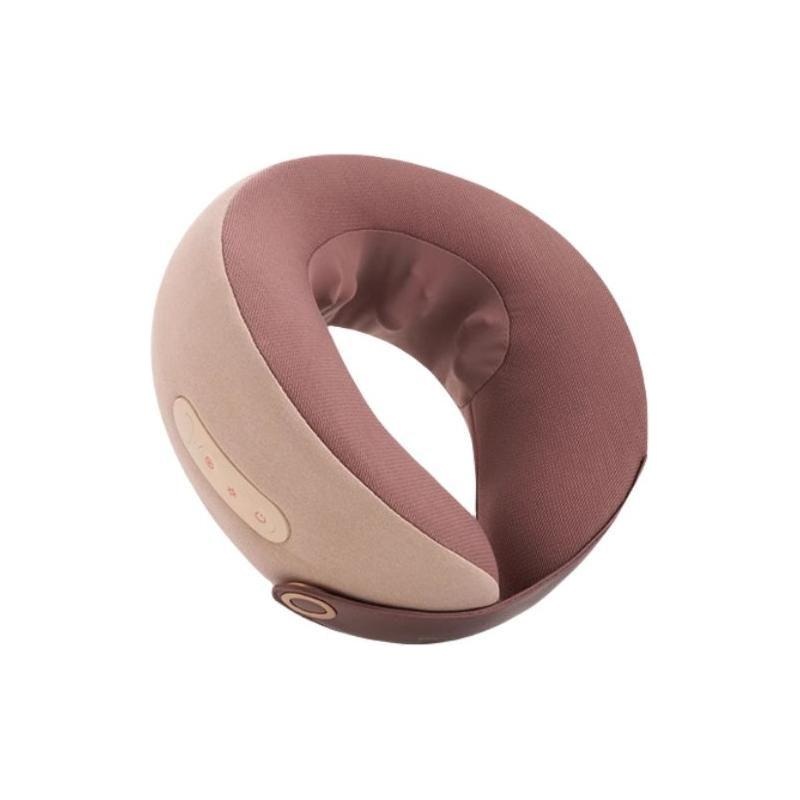 BREO C2 Neck Massager  360 Deep Tissue Massage & Heat Therapy | Cordless Neck Relief for Daily Use Grey