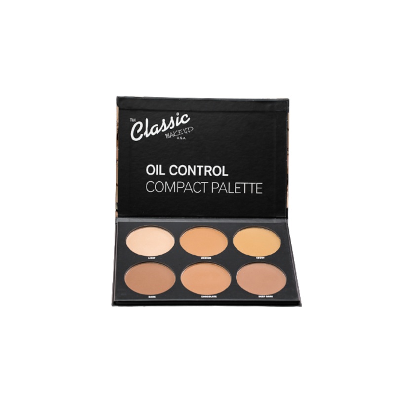 Classic Oil Control Compact Palette 6 Shades