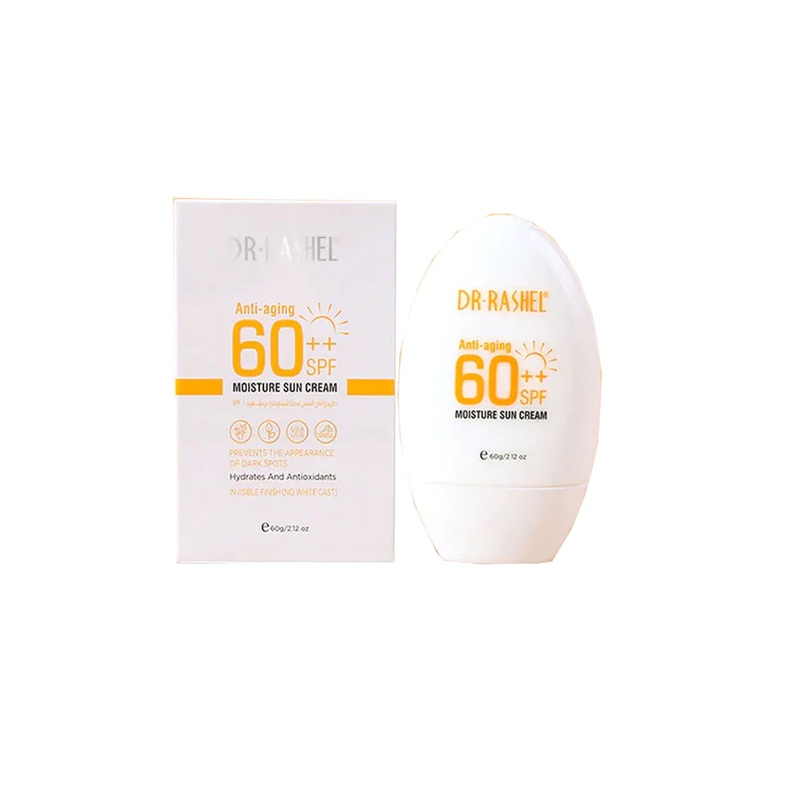 Dr.Rashel Anti Ageing SPF 60 Moisture Sun Cream – 60gm
