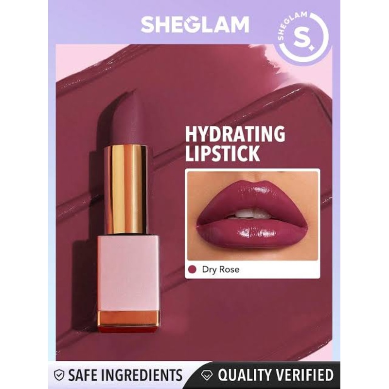 Sheglam creme allure lipstick – DRY ROSE