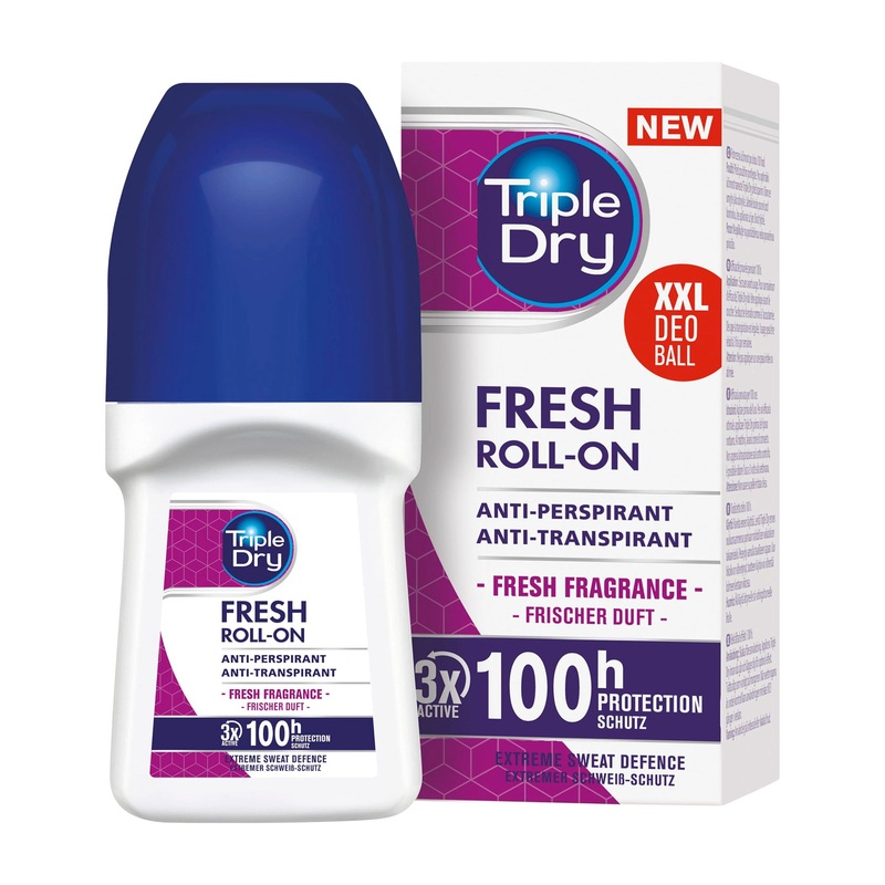 TRIPLE DRY Anti-Perspirant Roll-On 100h FRESH, 50 mL
