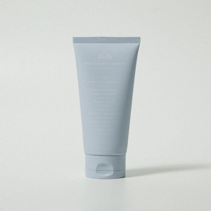 Abib Deep Clean Foam Cleanser Sedum Hyaluron  50ml | Gentle Deep-Cleansing + Moisturising Foam