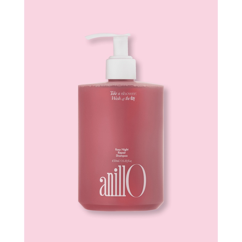 Anillo Rosy Night Repair Shampoo  450ml | Deep Hydration & Strengthening for Damaged Hair