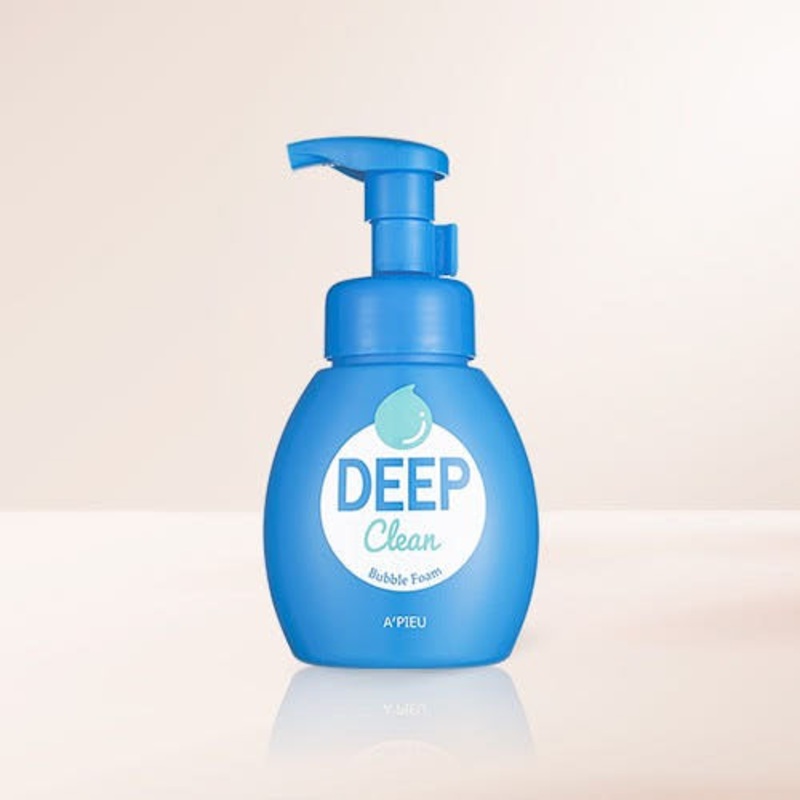 Apieu Deep Clean Bubble Foam  200ml | Gentle, Moisturizing Foaming Cleanser