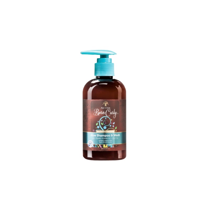 As I Am Born Curly Aloe Shampoo And Wash