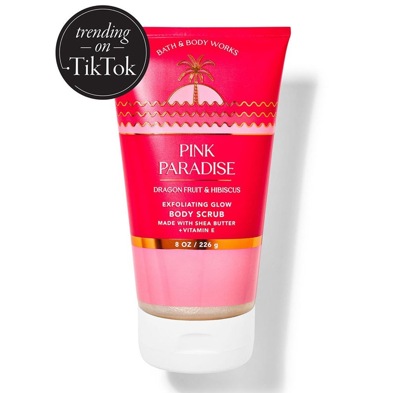 Bath & Body Works Pink Paradise Exfoliating Glow Body Scrub