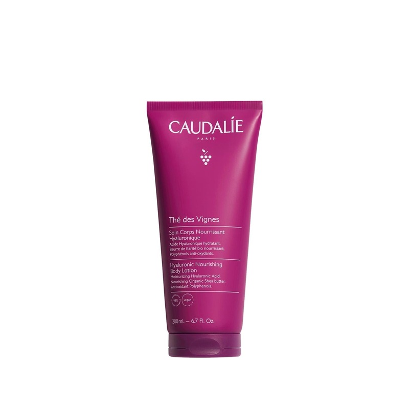 Caudalie The Des Vignes Moisturizing Body Lotion with Hyaluronic Acid – 200ml Hydrating Skincare for Dry Skin