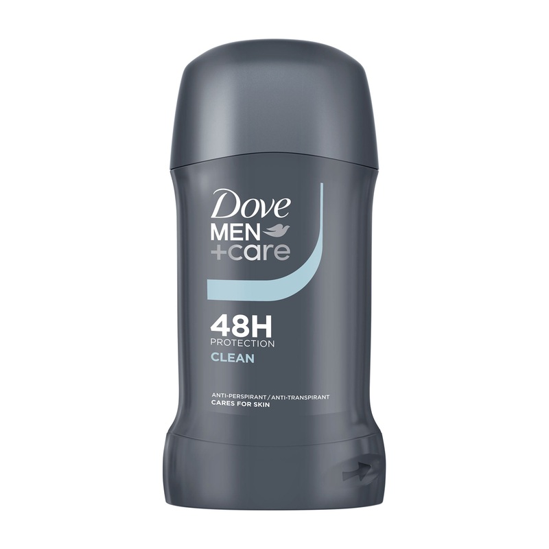 Dove Men+Care Clean 48h anti-perspirant stick, 50 mL