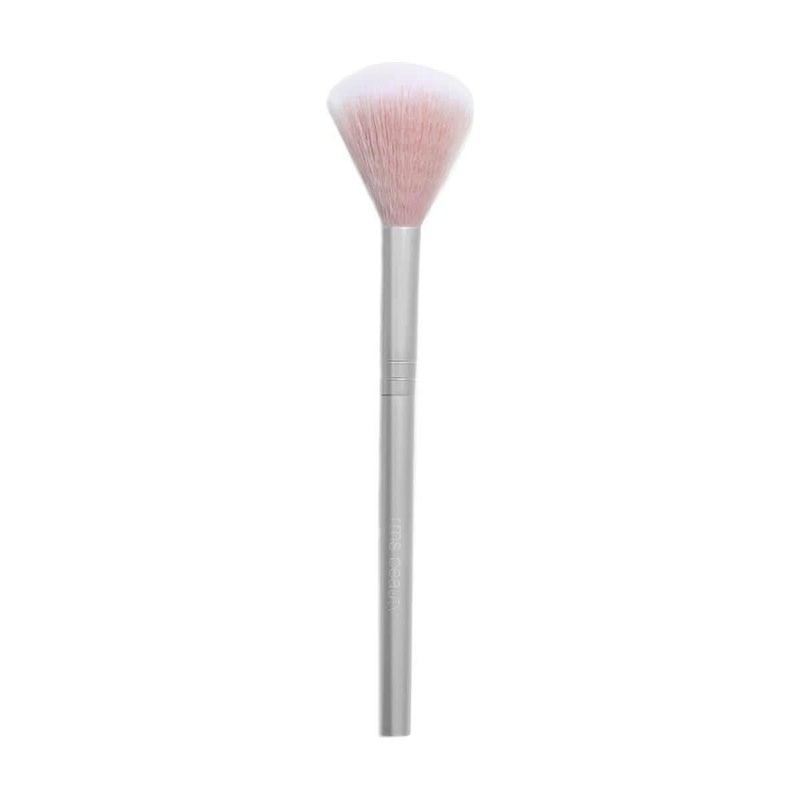RMS Beauty Skin2Skin Fan Brush | Precision Highlighter & Sheer Color Brush
