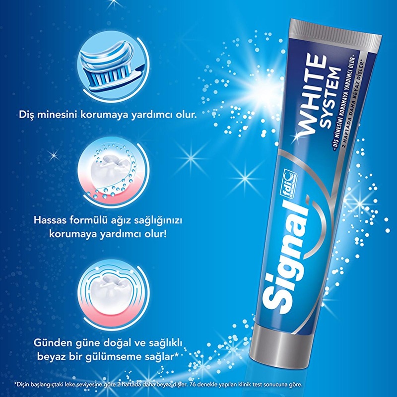 Signal White Now Teeth Whitening Toothpaste: Instant & Long-Lasting White Smile, Removes Stains, Promotes Dental Hygiene – Complete Oral Care