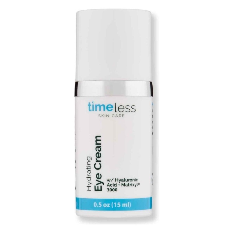 Timeless Skin Care Hydrating Hyaluronic Acid Eye Cream  15ml | Firming, Smoothing Eye Treatment with Matrixyl 3000 & Peptides
