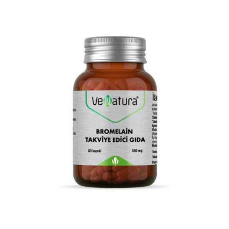 Venatura Bromelain Capsules – Natural Digestive Aid & Anti-Inflammatory Supplement for Health-Conscious Individuals