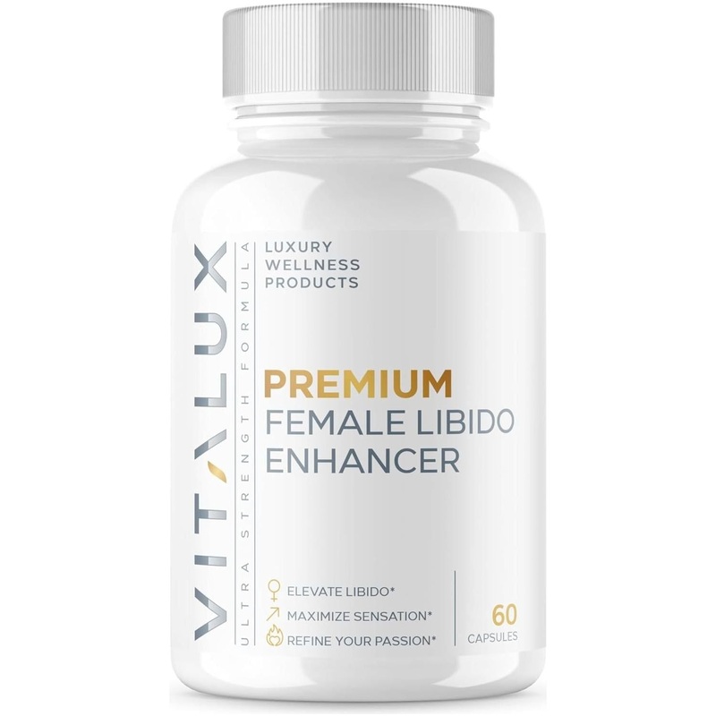 VITALUX Female Libido Booster  60 Capsules | Natural Support for Libido, Hormonal Balance & Vitality 60 Capsules
