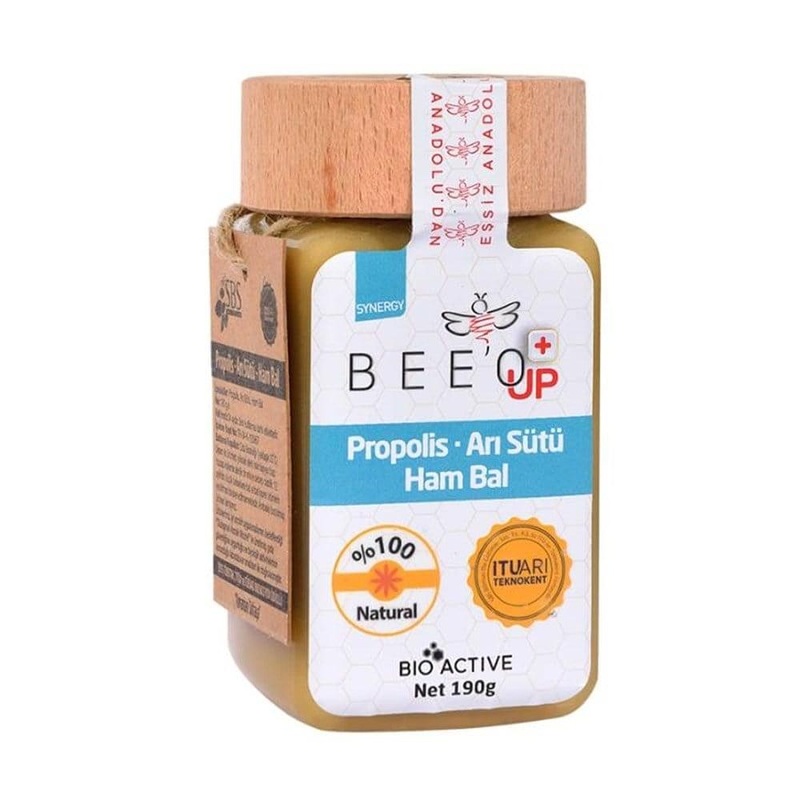 BEE’O Up Propolis – Natural Health Supplement with Royal Jelly & Raw Honey