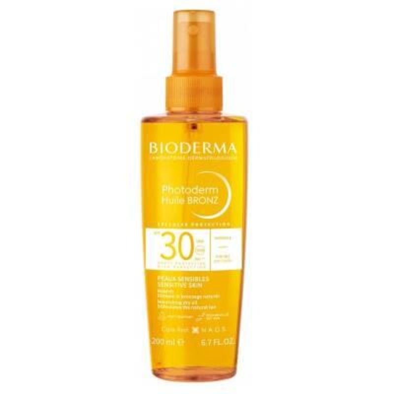 Bioderma Photoderm SPF30 Sunscreen Oil – Non-Greasy, Water-Resistant with SPF 30 Protection