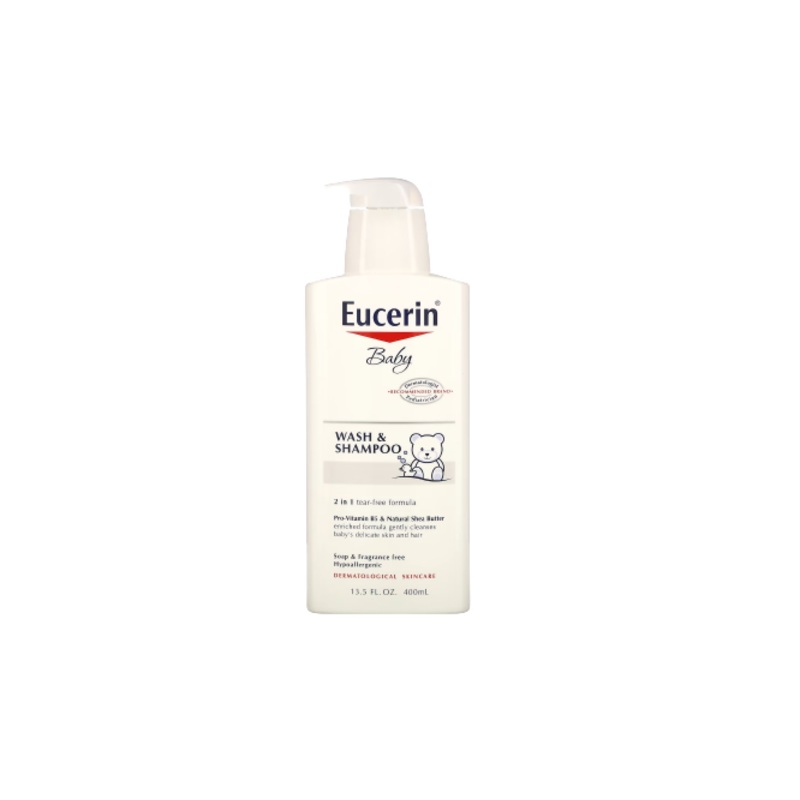 Eucerin Baby Wash And Shampoo 400ML