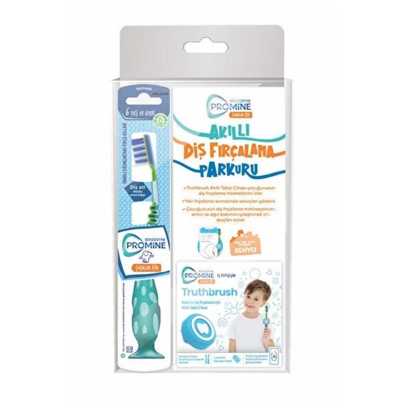 Sensodyne Kids Electric Toothbrush Set: Fun & Smart Brushing with Truthbrush – Improve Oral Hygiene, Track Performance & Gamified App for Children