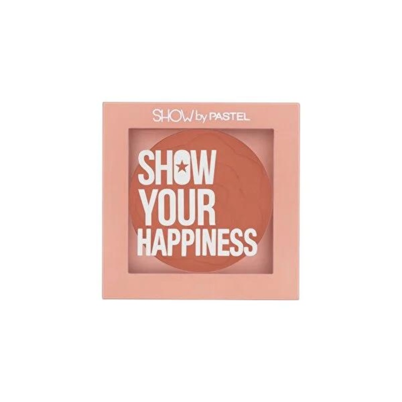 Show By Pastel Show Your Happiness Blush – Vegan, Cruelty-Free, Long-Lasting Color, Youthful Glow – Shimmer & Matte Options.