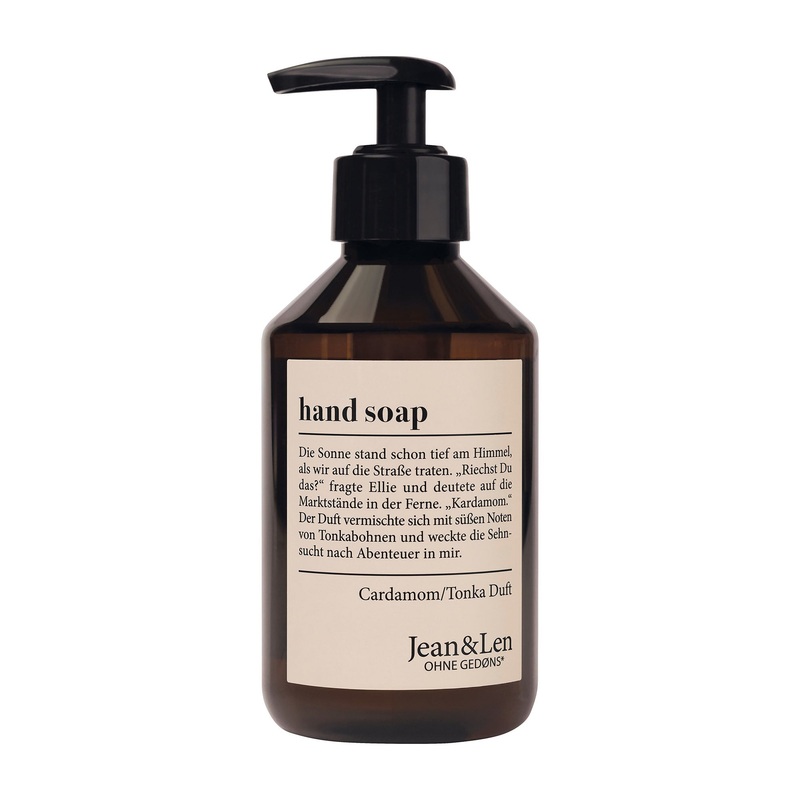 Jean&Len Cardamom & Tonka hand soap, 250 mL