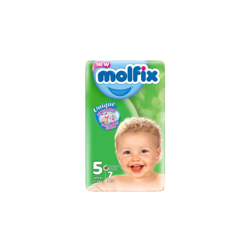Molfix Baby Pants 5 Junior 11-25Kg 7 Pcs