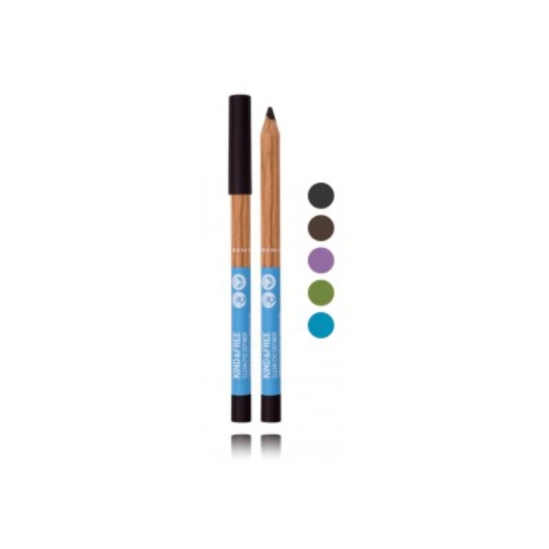 Rimmel kind & free clean eye definer 001-pitch