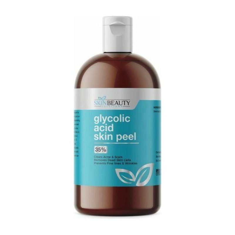 Skin Beauty Solutions Glycolic Acid 35% Gel Peel | Professional-Grade AHA Exfoliating Treatment 120 ml (Pack Of 1)