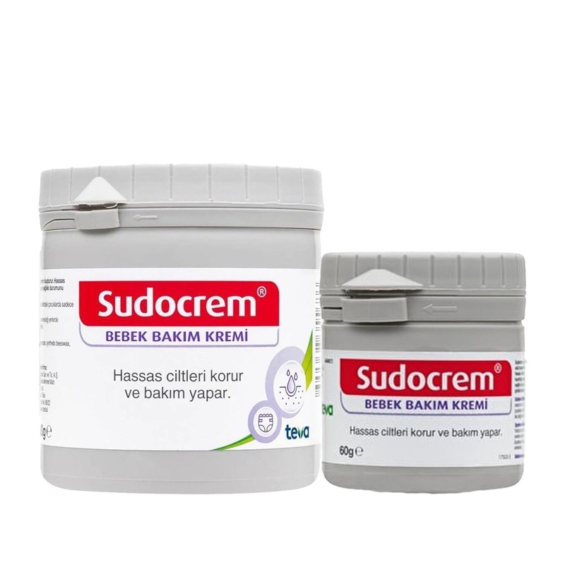 Sudocrem Baby Care Cream 400g + 60g – Gentle Diaper Rash Relief & Skin Protection