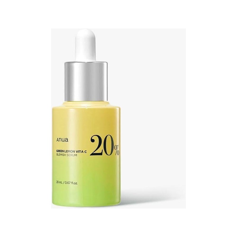 Anua Green Lemon Vitamin C Blemish Serum  30ml | Brightening Care for Hyperpigmentation & Dull Skin