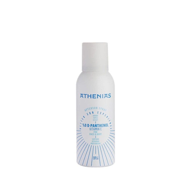 Athenias After Sun Care Spray with Pantenol – Moisturizing and Soothing Relief for Sun-Exposed Skin