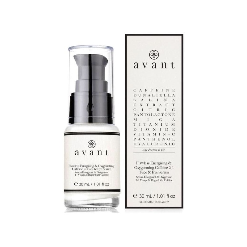 Avant Skincare Flawless Energising & Oxygenating Caffeine 2-in-1 Face & Eye Serum  30ml | Rejuvenation, Brightening & Hydration