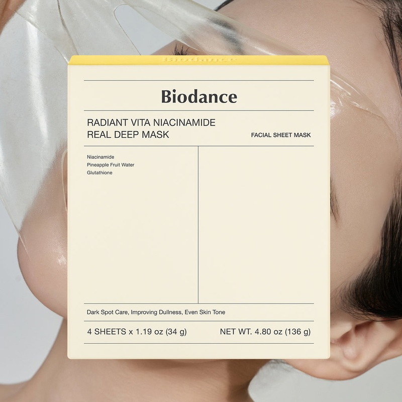 Biodance Radiant Vita Niacinamide Real Deep Mask (single piece