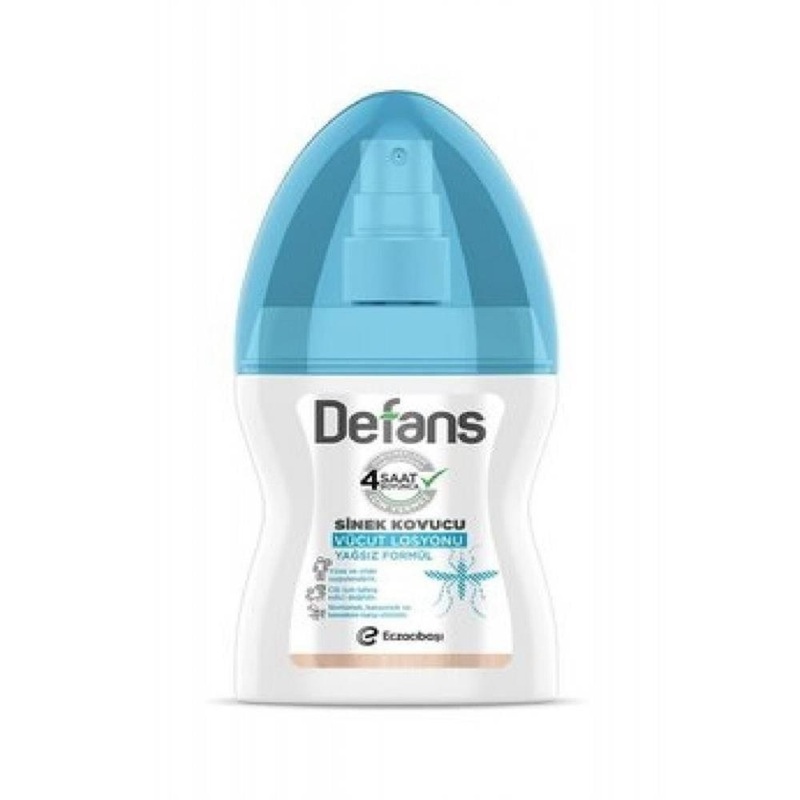 Defans Insect Repellent Body Lotion – Water-Based, Non-Greasy Mosquito Repellent for Outdoor Enthusiasts