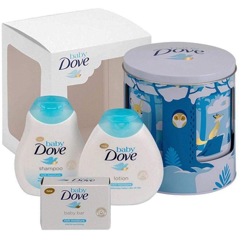 Dove lullaby music tin gift set