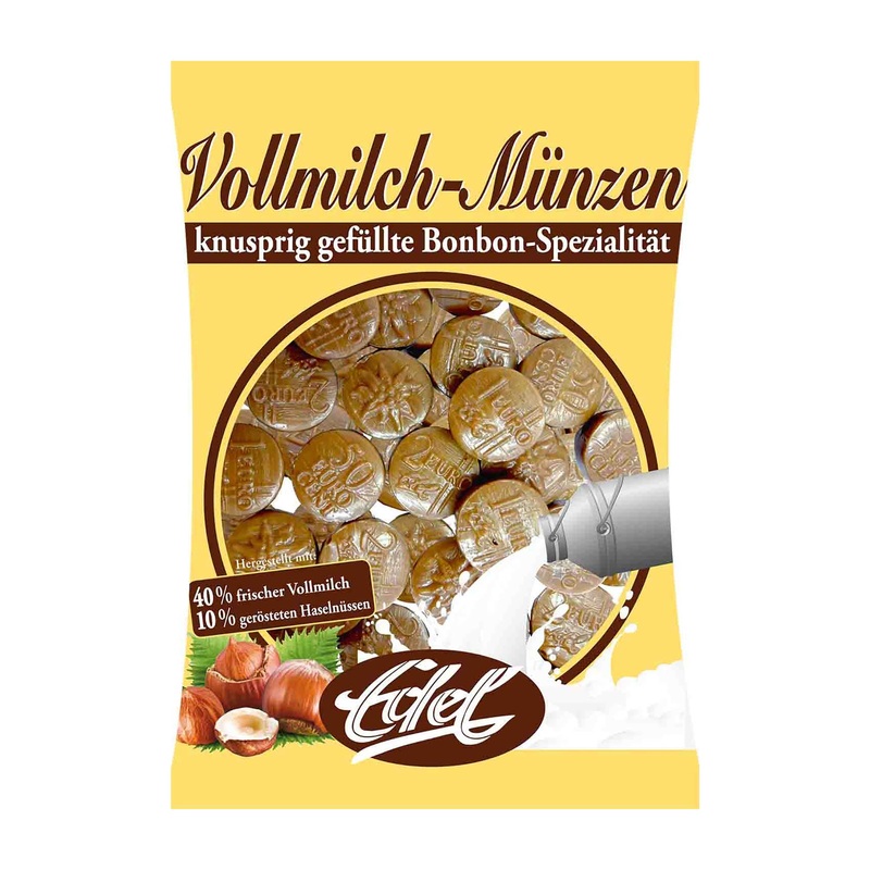Edel Milk chocolate coins, 120 g