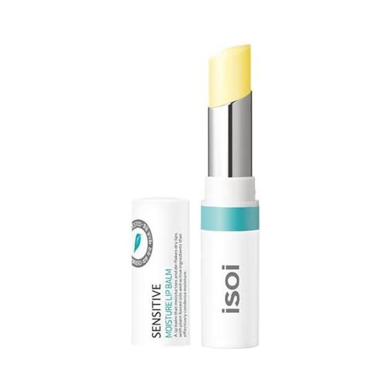 isoi Sensitive Skin Moisture Lip Balm  5g | Hydrating Lip Care for Dry, Sensitive Lips