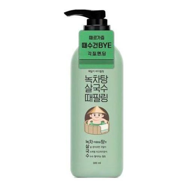 LACVERT Body Exfoliator Green Tea 300ml  Nourishing Full-Body Scrub with Rice, Green Tea & Antioxidants