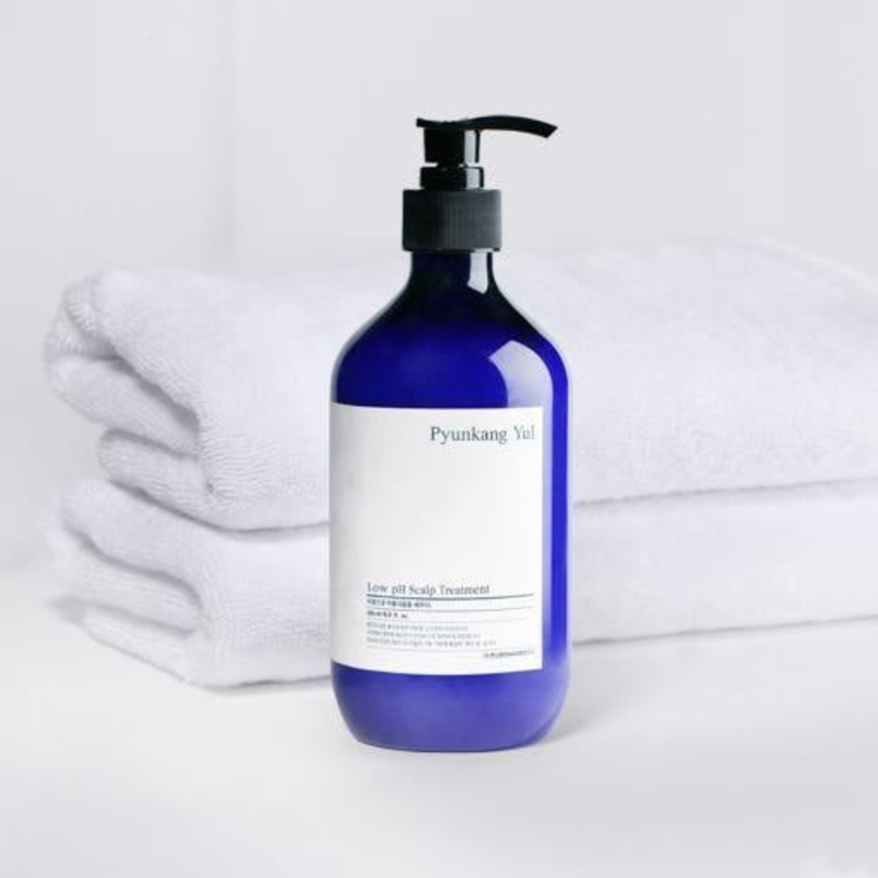 Pyunkang Yul Low pH Scalp Treatment  500ml | Detoxifying, Soothing & Moisturising Hair & Scalp Care