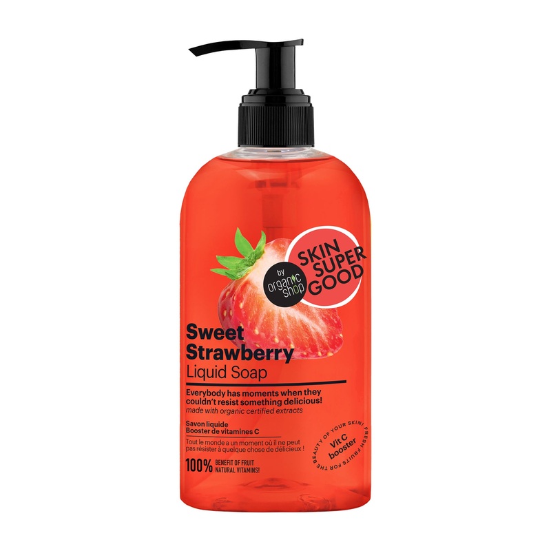 Skin Super Good Sweet Strawberry liquid soap, 500 mL