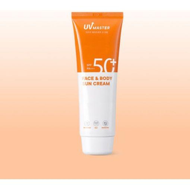 TONYMOLY UV Master Face & Body Sun Cream  120ml | Water-Resistant SPF50+ PA+++ for Active Outdoor Protection