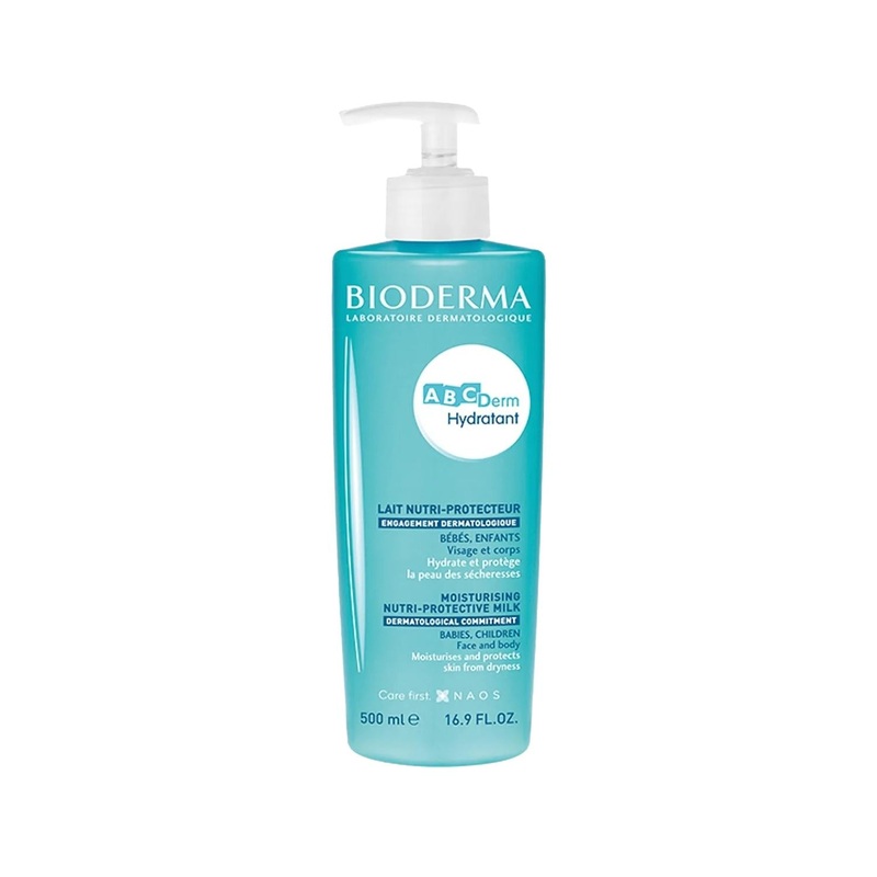 Bioderma ABCDerm Moisturizing Milk 500ml – Hydrating and Nourishing Skincare for Sensitive Skin