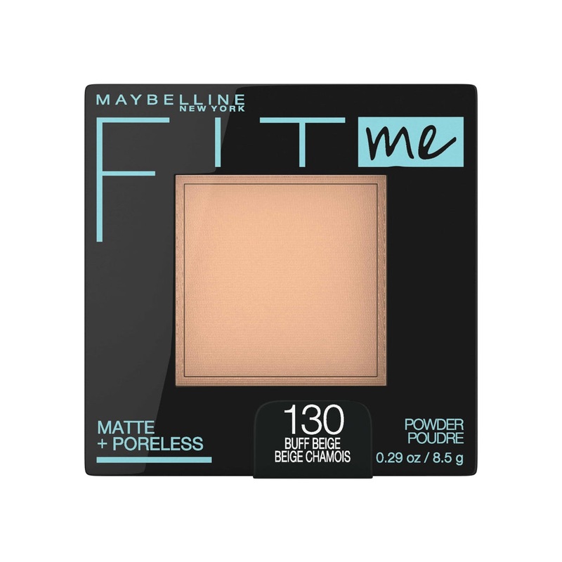Maybelline New York Fit Me Matte + Poreless Powder 130-BUFF-BEIGE-BEIGE-CHAMOIS