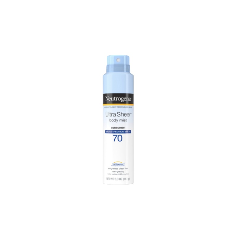 Neutrogena Ultra Sheer Body Mist Spf 70