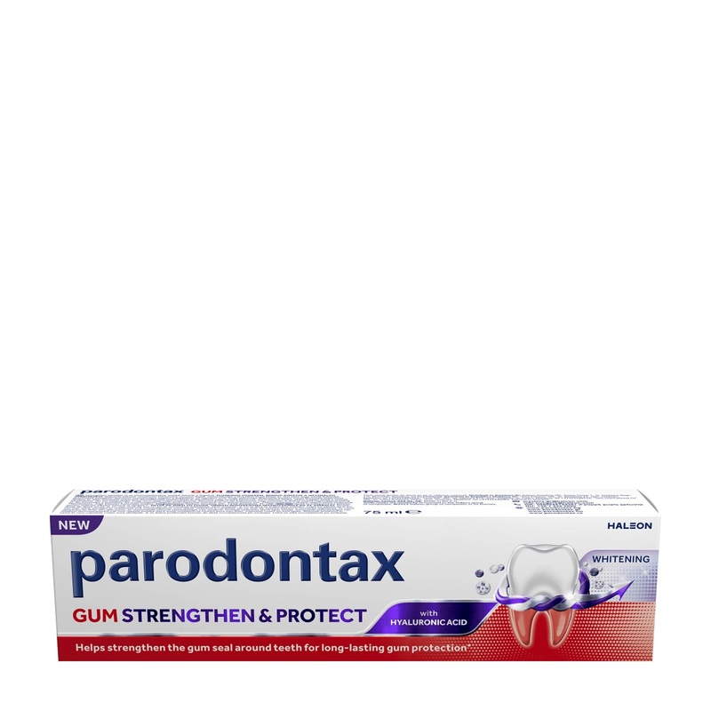 Parodontax Gum Strengthen & Protect whitening toothpaste, 75 mL